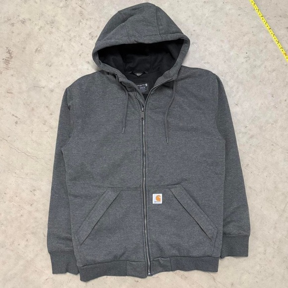 Carhartt Other - Carhartt Rain Defender Thermal Lined Mens Zip Up Workwear Jacket Sz Small